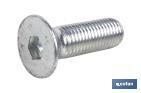 TORNILLO ALLEN DIN 7991 ZINCADO