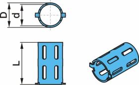 BPW 0203165900 - CASQUILLO PARA SENSOR ABS