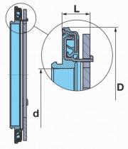 BPW 0256647400 - RETEN ECO-SEAL ECO-PLUS 117,5X158X17,5