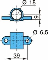 BPW 0318912020 - SOPORTE DEL SENSOR ABS IZQ.+ DCH.