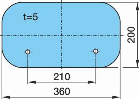 BPW 0328547240 - PLACA SUPERIOR DIAPRÉS 360