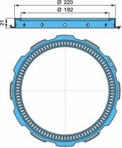 BPW 0331009340 - CORONA ABS 100 DIENTES SB 4345