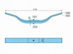 BPW 0508204130 - BALLESTA SUSP. MEC. VB 12,-T RS1360      P 2L H= 64