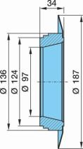 BPW 0537007200 - PORTARETEN MANGUETA 14T H