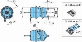 BPW 0544438010 - CILINDRO DE FRENO BPW CON ACTUADOR 14"/24"