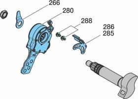 BPW 0557482863 - JUEGO PALANCAS FRENO AUTOMÁTICAS ECO-MASTER H.. DIRECCIONAL