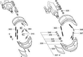 BPW 0980102390 - KIT DE TRANSFORMACIÓN FRENOS SN4218 A BPW 95