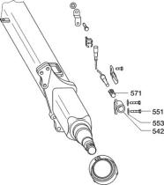 BPW 0980102860 - KIT REPARACIÓN SOPORTE DE SENSOR ABS PARA SB3745, 2 POR EJE