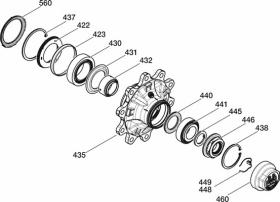 BPW 0980106070 - KIT COMPLETO DE BUJE H/K/- 9010 ECO-PLUS 03.272.43.10.0