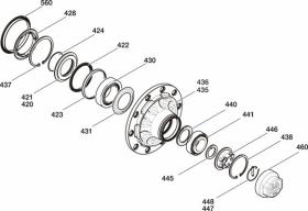 BPW 0980106720 - KIT COMPLETO DE BUJE H/-/- 10010 ECO 03.272.43.20.0