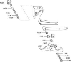 BPW 0980106770 - KIT REPARACIÓN PERNO SUJECIÓN BALLESTA PARA ELEVADOR LATERAL