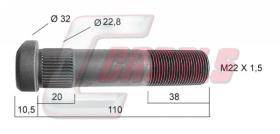 CASALS 21233 - PERNO MAN LLANTA ALUMINIO