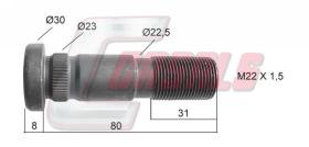 CASALS 21262 - PERNO RUEDA DELANTERA BARREIROS