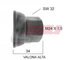 CASALS 21375 - TUERCA M24X1,5 SW32 CON VALONA