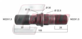 CASALS 21405 - PERNO RUEDA TRAILOR