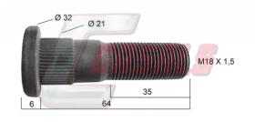 CASALS 21407 - PERNO RUEDA JHON DEERE