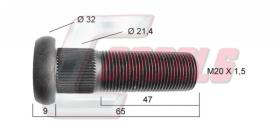 CASALS 21457 - PERNO RUEDA POCLAIN