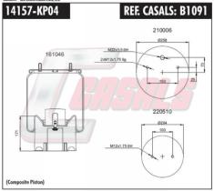 CASALS B1091 - SUS.NEUMATICA ROR