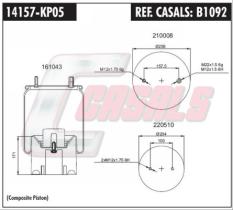 CASALS B1092 - SUS.NEUMATICA ROR