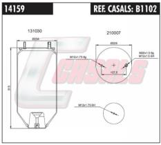 CASALS B1102 - SUS.NEUMATICA FRUEHAUF SEMI