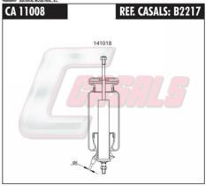 CASALS B2217 - SUSPENSION CABI. SCANIA CON AMORTIGUADOR