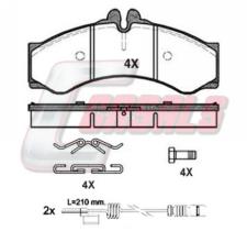 CASALS BKM1043 - KIT PASTILLAS FRENO