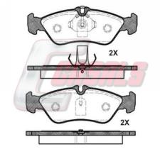 CASALS BKM1045 - KIT PASTILLAS DE FRENO MERCEDES SPRINTER