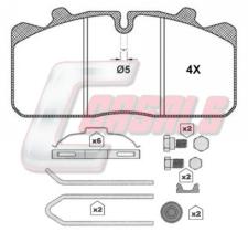 CASALS BKM1279 - KIT PASTILLAS FRENO