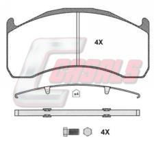 CASALS BKM1387 - KIT PASTILLAS FRENO