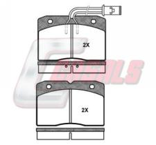 CASALS BKM377 - KIT PASTILLAS DE FRENO IVECO