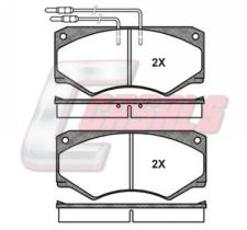 CASALS BKM492 - KIT PASTILLAS DE FRENO IVECO DAILY