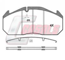 CASALS BKM760 - KIT PASTILLAS FRENO