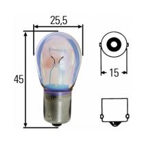 Hella 8GA002073121 - Lampara P21W 12 V 21 W