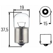 Hella 8GA002071251 - Lampara R10 24 V 10 W