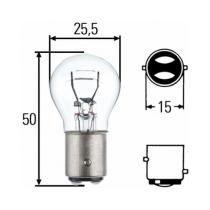 Hella 8GD002078241 - Lampara P21 24 V 5 W