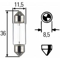 Hella 8GM002092121 - Lampara C5W 12 V 5 W