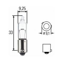 Hella 8GH008417012 - Lampara Halogena H21W 24 V  21 W