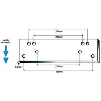 Montcada 1262540 - KIT GUIAS UNIVERSAL