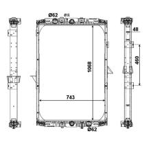 NRF 509541 - Radiador refrigeración DAF 95