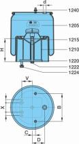 BPW 0542943380 - DIAPRÉS COMPLETO 360  ---  -80--    WW G174