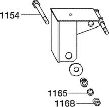 BPW 0585700030 - CONJUNTO BULÓN DE AMARRE SUSP. NEUMÁTICA 1X/F ACERO-SZ