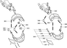 BPW 0980102410 - KIT DE TRANSFORMACIÓN FRENOS SN3616           KBL   T090