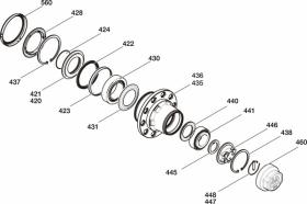 BPW 0980106520 - KIT COMPLETO DE BUJE K/-/- 10010E W