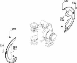 BPW 9900000086 - CONJUNTO CHAPA PROTECTORAS DE FRENO H.. LL          SN4220-2