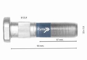 RYME 0414089 - PERNO RUEDA SAF 93MM 1303107512 DRACOMET