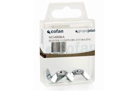 Cofan 00340004A - BL 6 UDS. TUERCA MARIPOSA DIN 315 M-4 Z