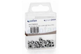 Cofan 00370005A - BL 10 UDS. TUERCA HEXAGONAL AUTOBLOCANTE DIN-985 M-5 Z