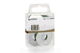 Cofan 00530412A - BL 30 UDS. ARANDELA PLANA DIN-9021 M-4 Z