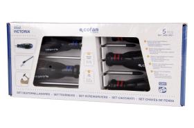 Cofan 09509001 - SET DESTORNILLADOR 5 PCS