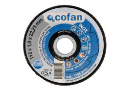 Cofan 10012115 - DISCO CORTE - 115X3,0X22,23 METAL STAND.